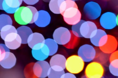 büyülü renkli bokeh arka plan