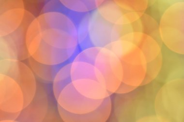 büyülü renkli bokeh arka plan