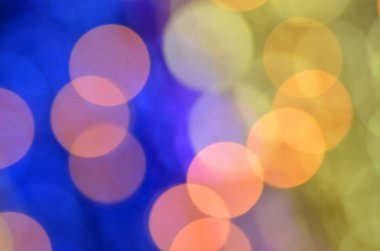 büyülü renkli bokeh arka plan