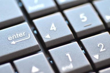 laptop klavye closeup