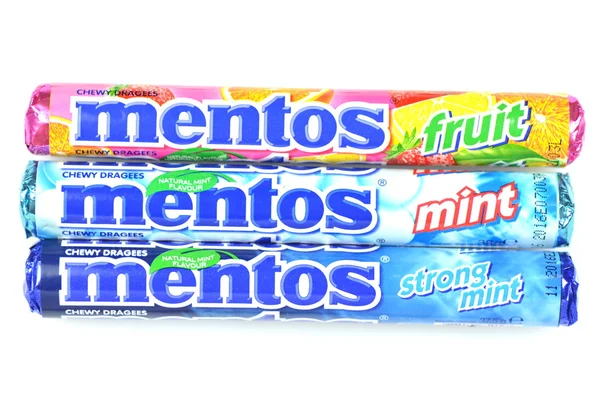 Mentos dragees masticables — Foto de Stock