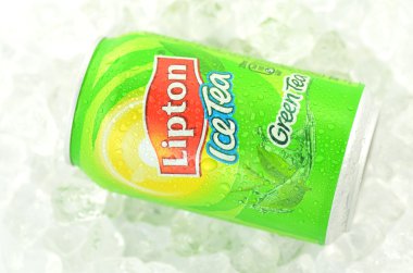kutu lipton Ice buz çay içecek
