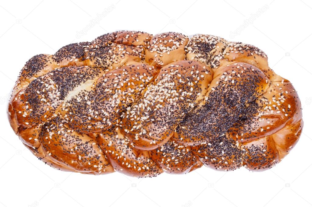 Loaf of bread with seeds