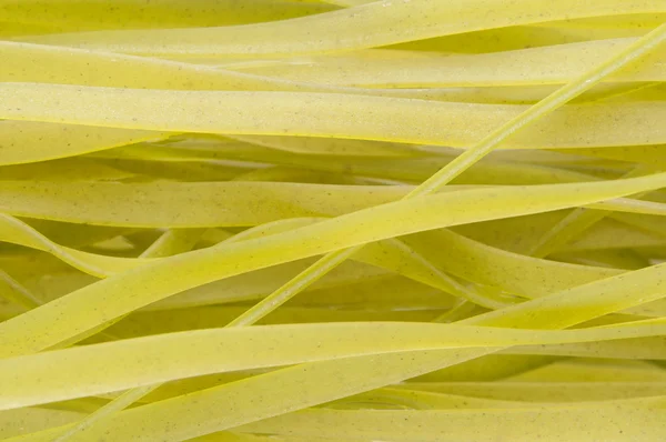 Hemlagad pasta med spenat — Stockfoto