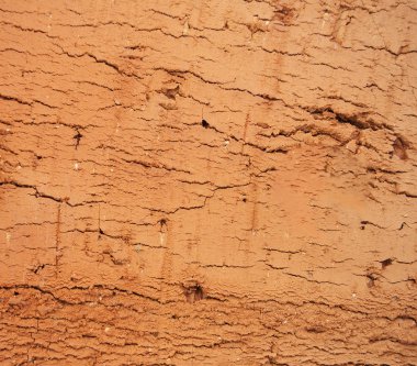 kırmızı tuğla dokusu makro bakış