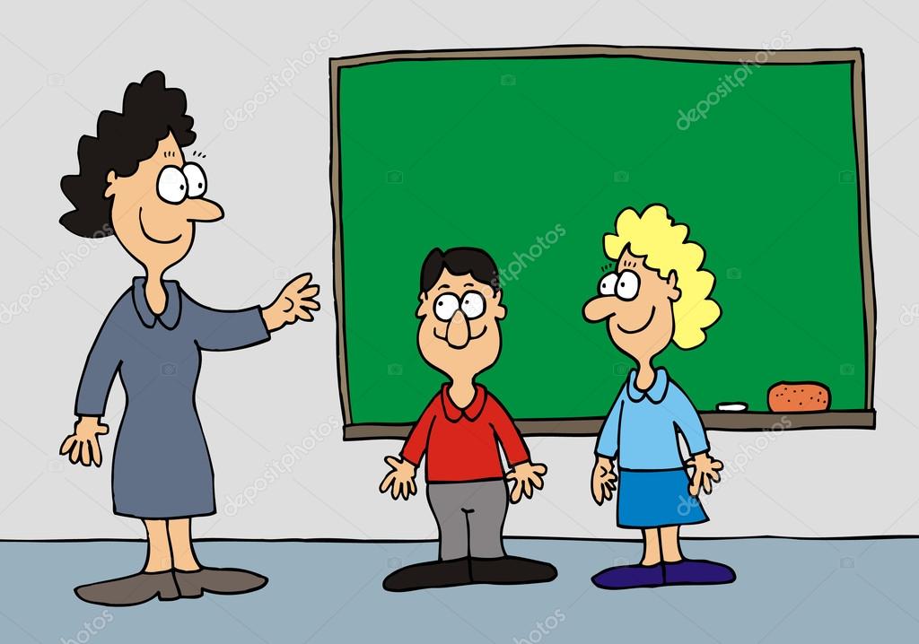 Lehrerin Muschisaft Cartoon Fisten
