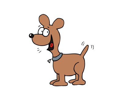 karikatür vektör köpek