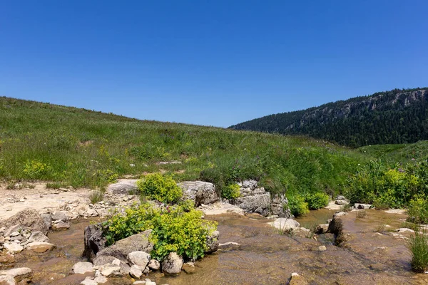 Ríos Montaña Fuentes Recursos Ecológicamente Limpios Reservas Agua Planeta Día —  Fotos de Stock