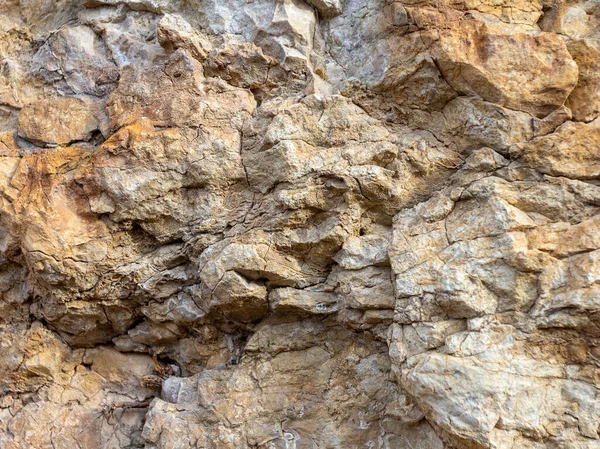 Piedra Natural Natural Túnel Piedra Río Montaña Material Inerte Utilizado — Foto de Stock