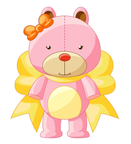 Leuke illustratie van teddy bear. — Stockvector