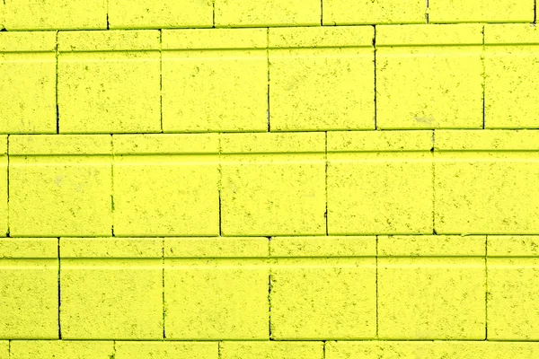Grüne Ziegelmauer — Stockfoto