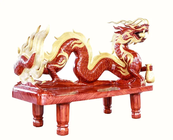 Dragon designed chair — Stock Photo, Image