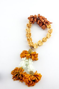 Kuru çiçek çelenk Tay tarzı