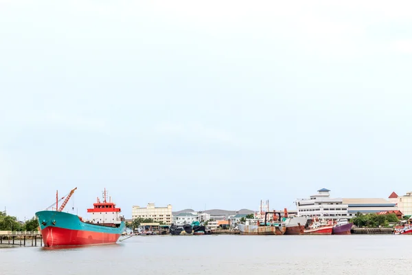 Fleet at Trade Port — Stock Photo, Image