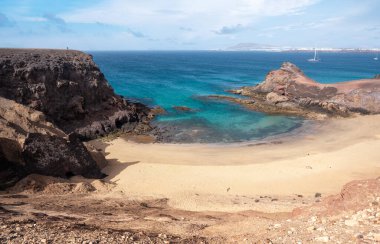 papagayo beach, lanzarote, Kanarya Adaları, İspanya