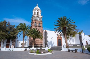 Teguise Kilise Meydanı, Lanzarote, Kanarya Adaları, İspanya