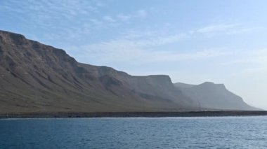 La Graciosa Feribotundan Lanzarote görüldü.