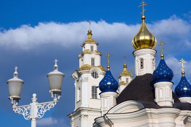 Christian Orthodox church dome clipart