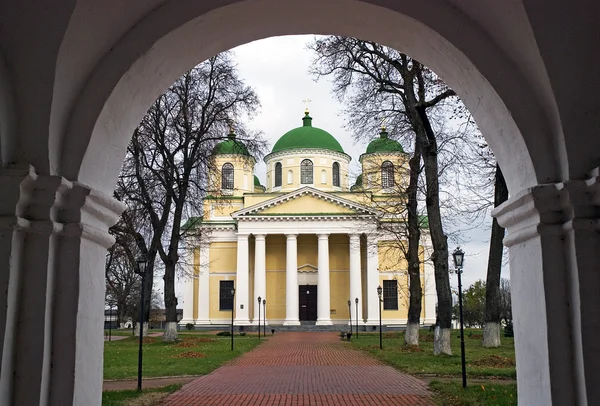 Christian orthodox church in the arch — Stock Photo, Image