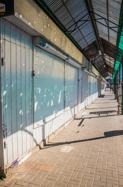 Closed Market Pavilions Shops Closed Shopping Arcade Corridor Shopping Pavilion — 图库照片