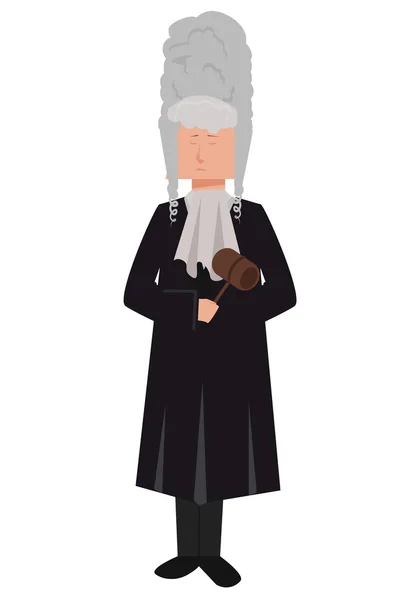 Vettore giudice — Vettoriale Stock