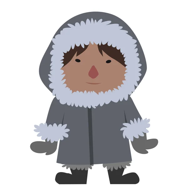 Eskimo — Stock Vector