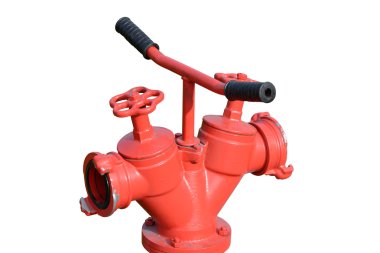 Kırmızı yangın musluğu