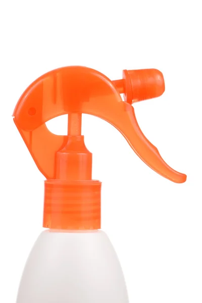 Hvid og orange spray - Stock-foto