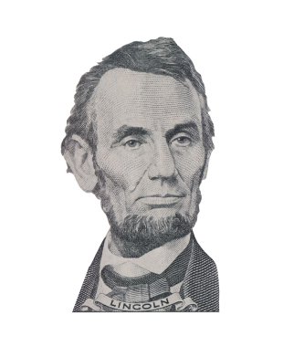 İbrahim lincoln.five Doları.