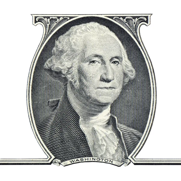 George washington.one dollár. — Stock Fotó