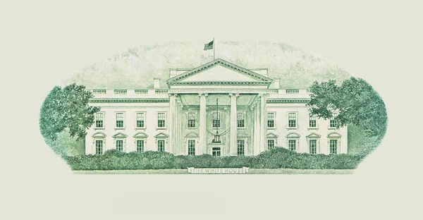 US Treasury.Ten dollars — Stock Photo, Image