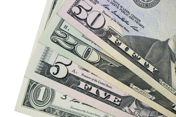 Dólares close-up — Fotografia de Stock