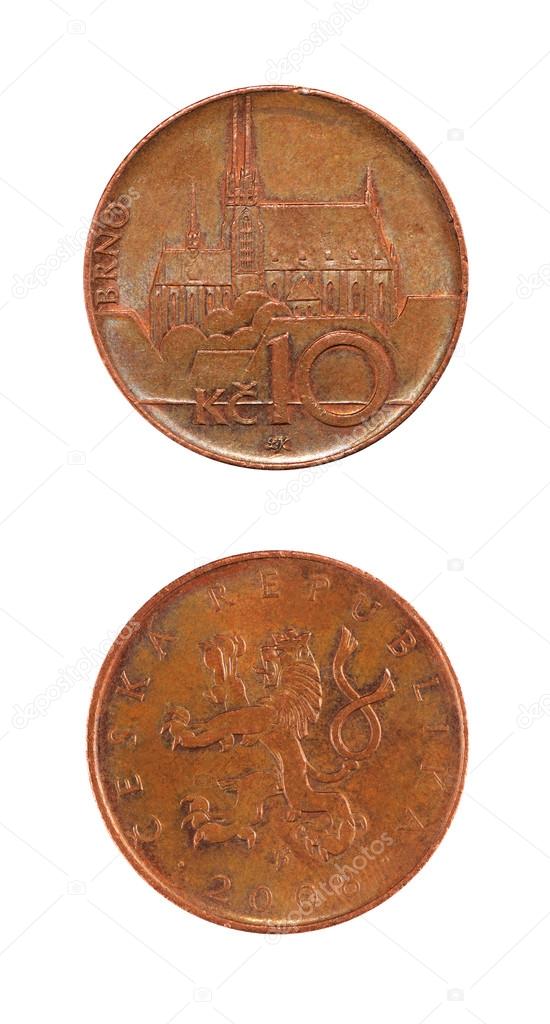 Czech ten coin