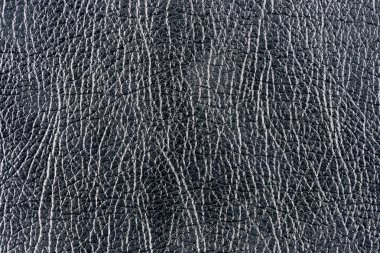 siyah parlak suni deri dokusu