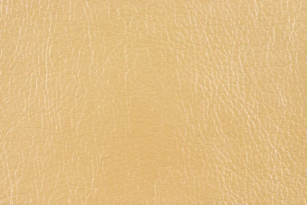 Beige glanzende faux leder texture — Stockfoto