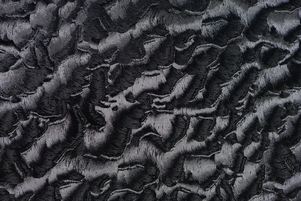 Texture de fond en cuir noir brillant — Photo