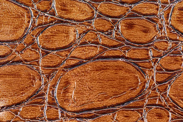 Peru synthetic leather with embossed texture — Stock Photo, Image