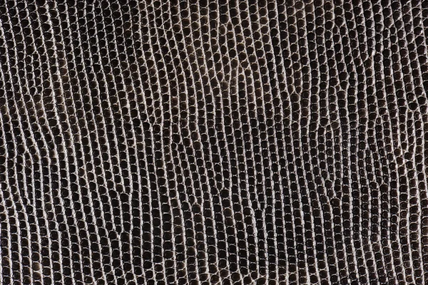 Sela de couro sintético marrom com relevo — Fotografia de Stock