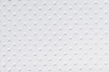 kabartma dokusu ile beyaz sentetik deri