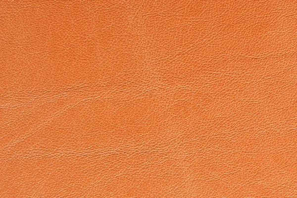 Texture in pelle arancione sfondo — Foto Stock