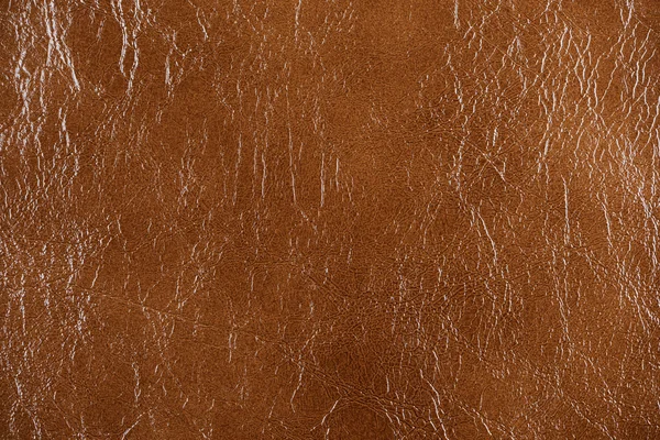 Sandy brown leather background texture — Stock Photo, Image