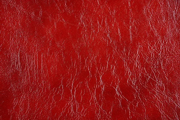 Tessitura di sfondo in pelle rosso scuro — Foto Stock