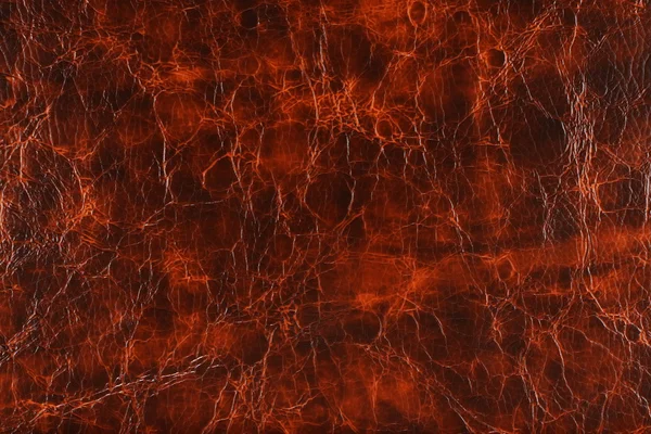 Помаранчева коричнева синтетична шкіра з рельєфом Ліцензійні Стокові Зображення