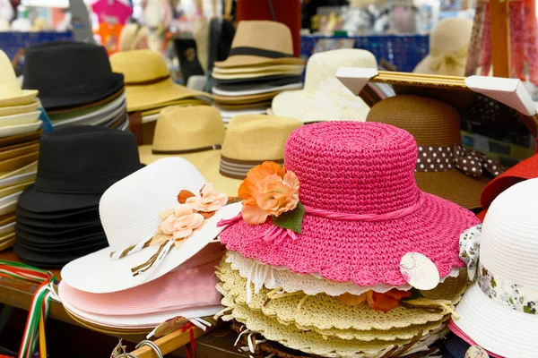 Colorful of many hats — Stock Photo, Image