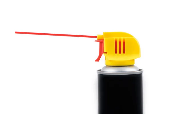 Spray de aerossol pode isolado em fundo branco — Fotografia de Stock