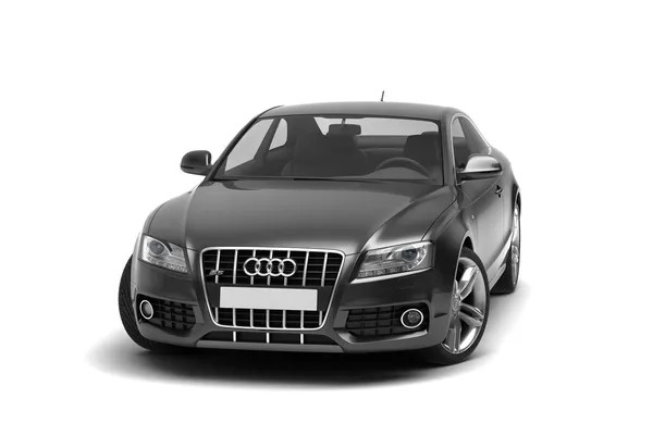 parlak siyah lüks araba