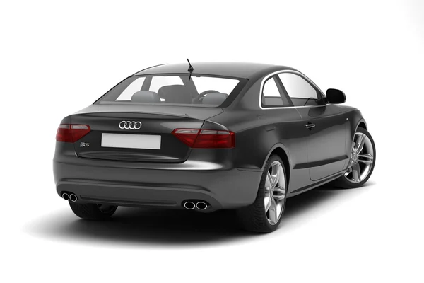 Siyah Avrupa lüks araba