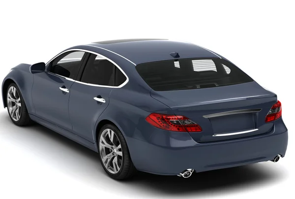 Royal blue lüks araba