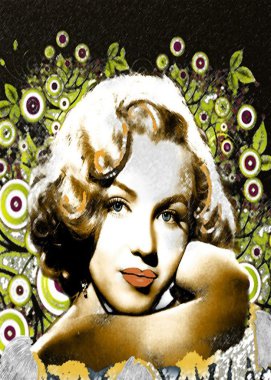 Marylin color mix clipart