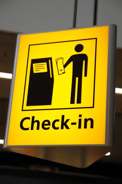 Airport sign — Stock Photo, Image